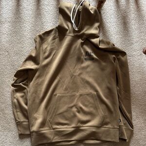 American Eagle Outfitters Men's Tan Hoodie